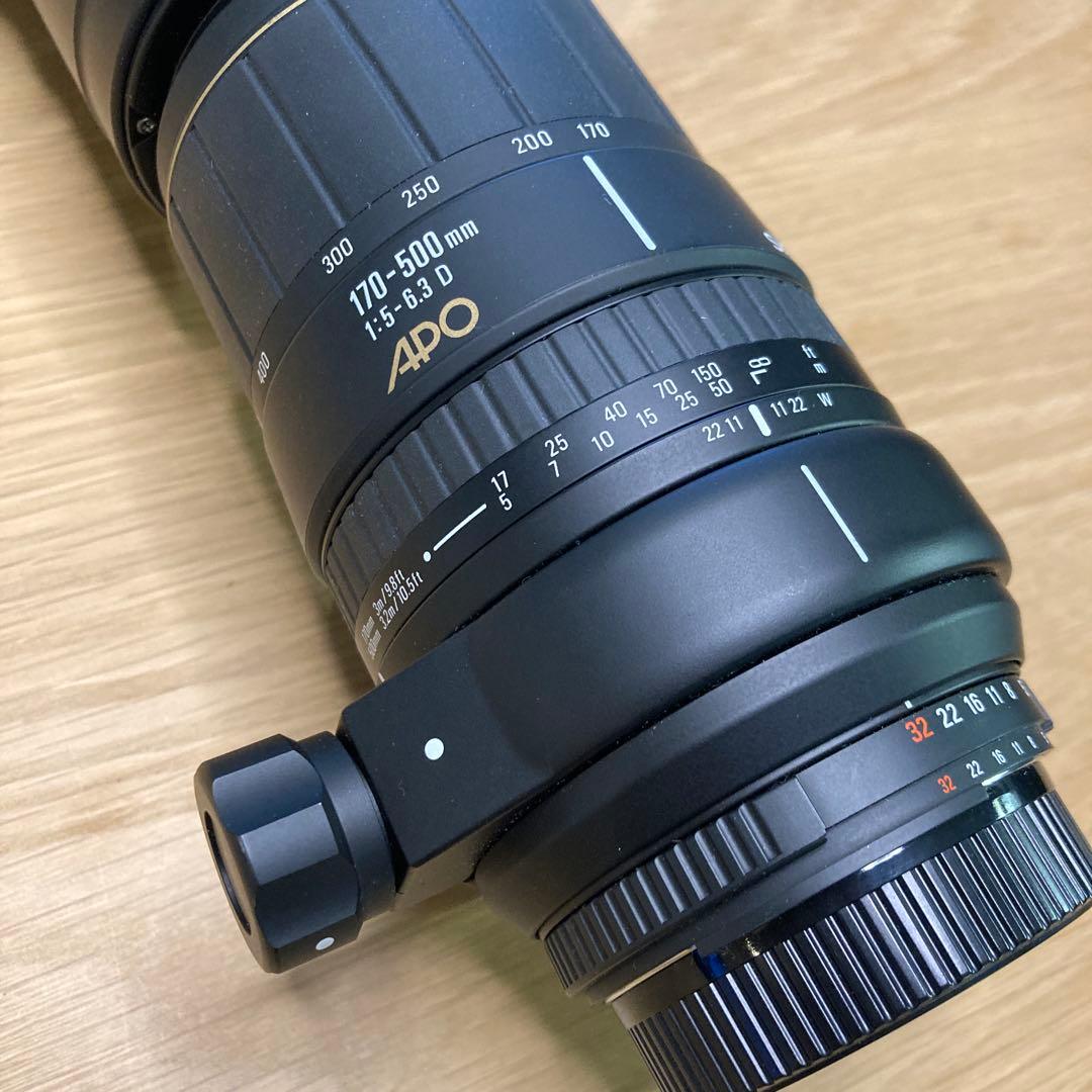 シグマアポズーム170-500(ケース付き)