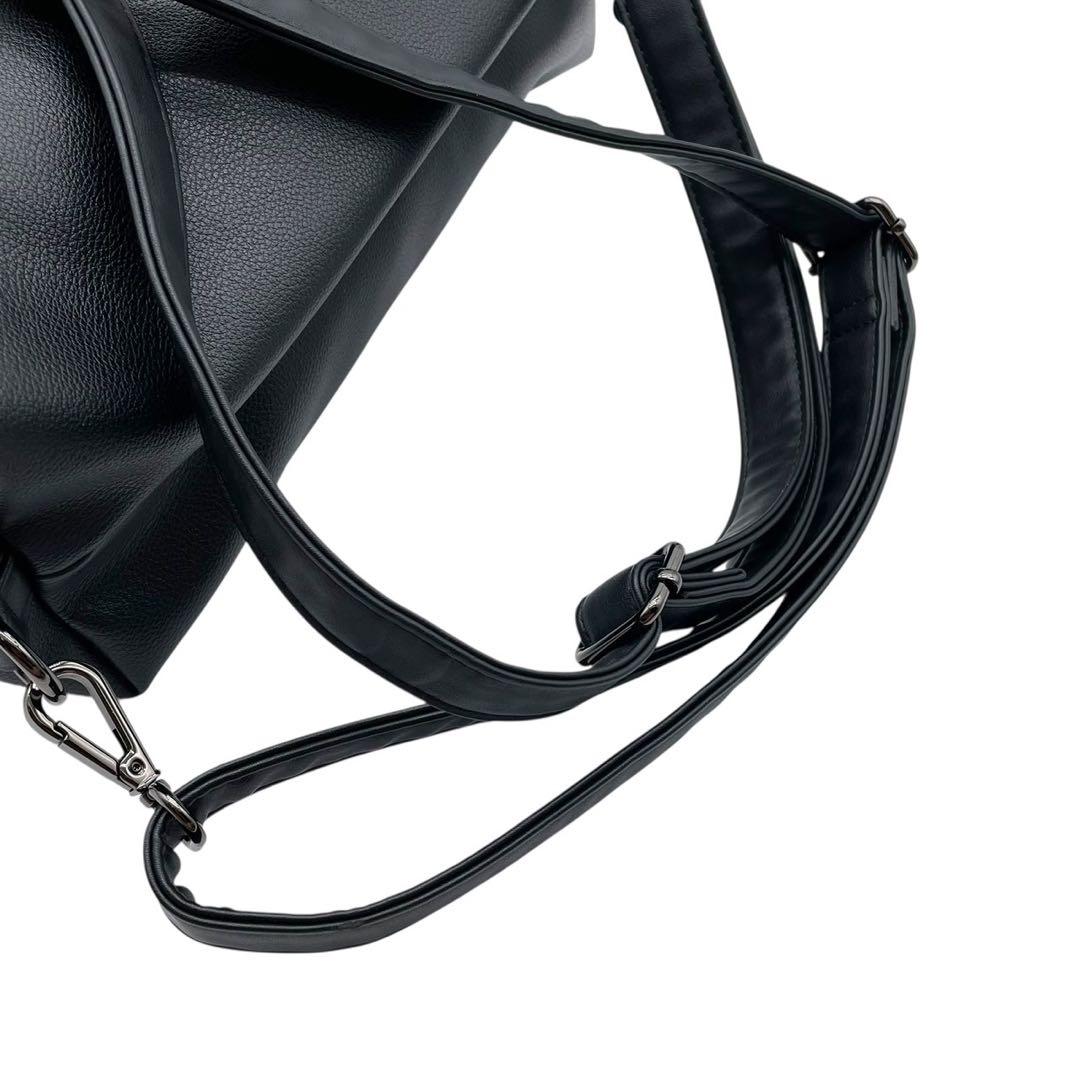 未使用級✨earPAPILLONNER 黒 2wayベッコウハンドルリュック