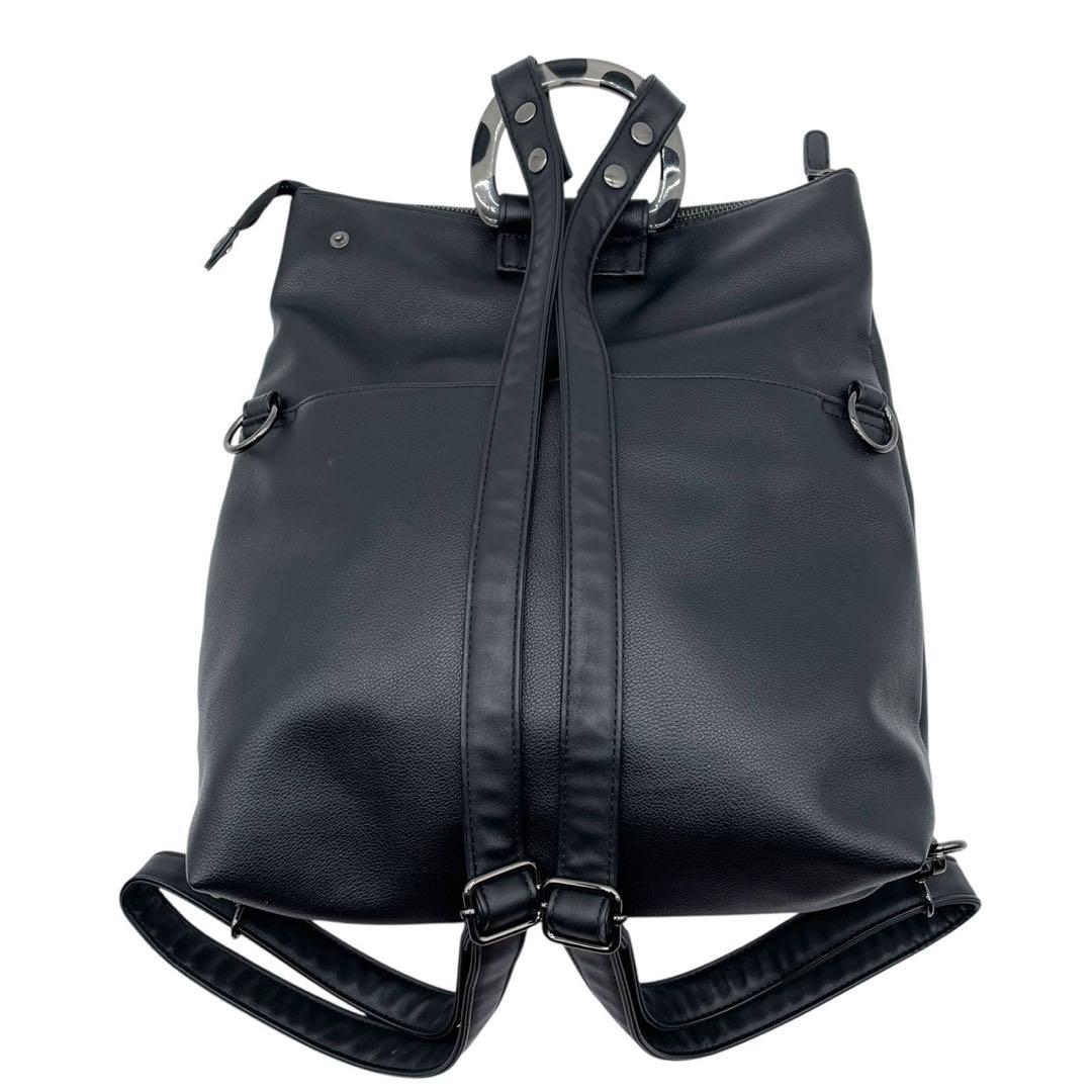 未使用級✨earPAPILLONNER 黒 2wayベッコウハンドルリュック