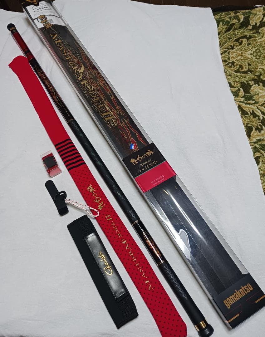 (美品)がまかつ 　マスターモデル2たまの柄5.5mH