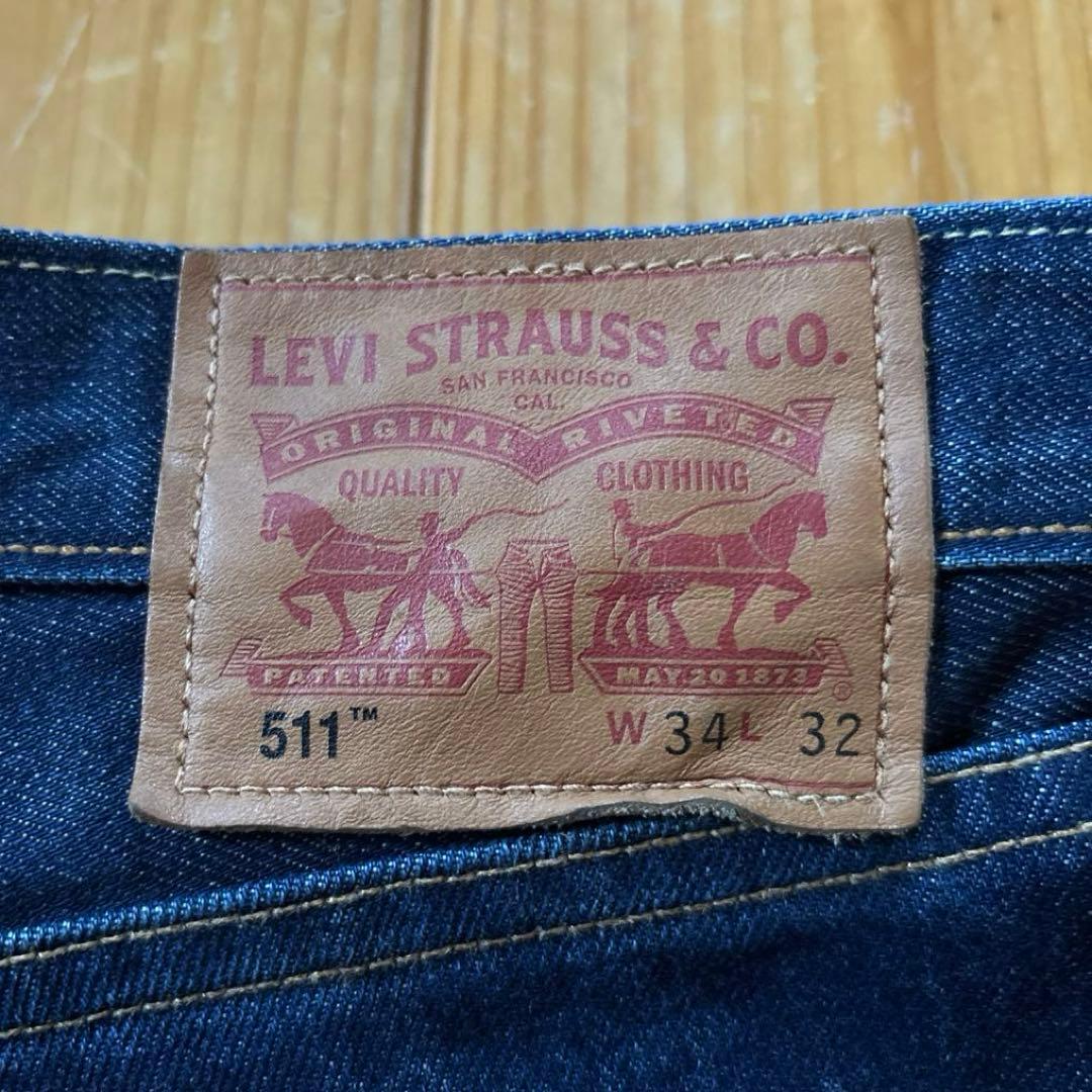 希少】リーバイス 511 セルビッチ 赤耳 W34 L32 米国製 - メルカリ