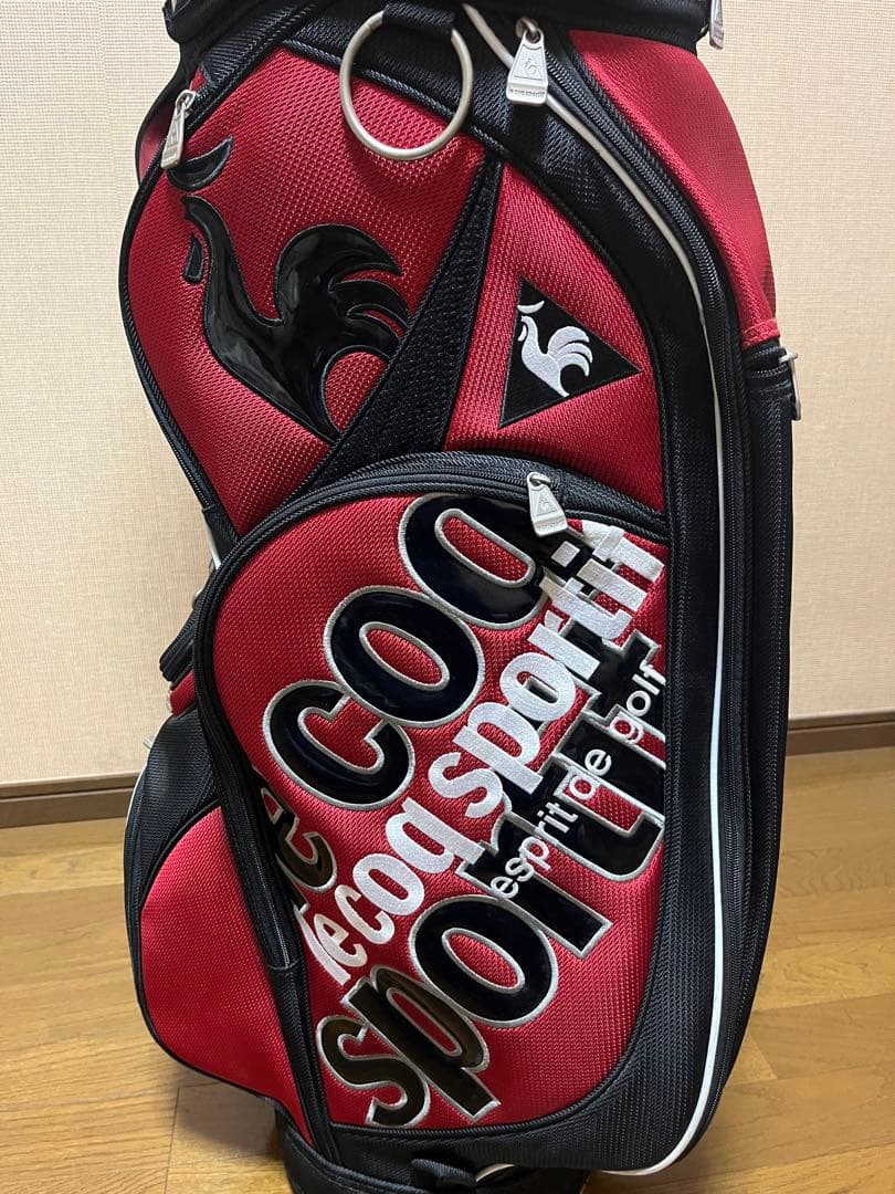 a181/極美品★ルコックle coq sportif キャディバッグ