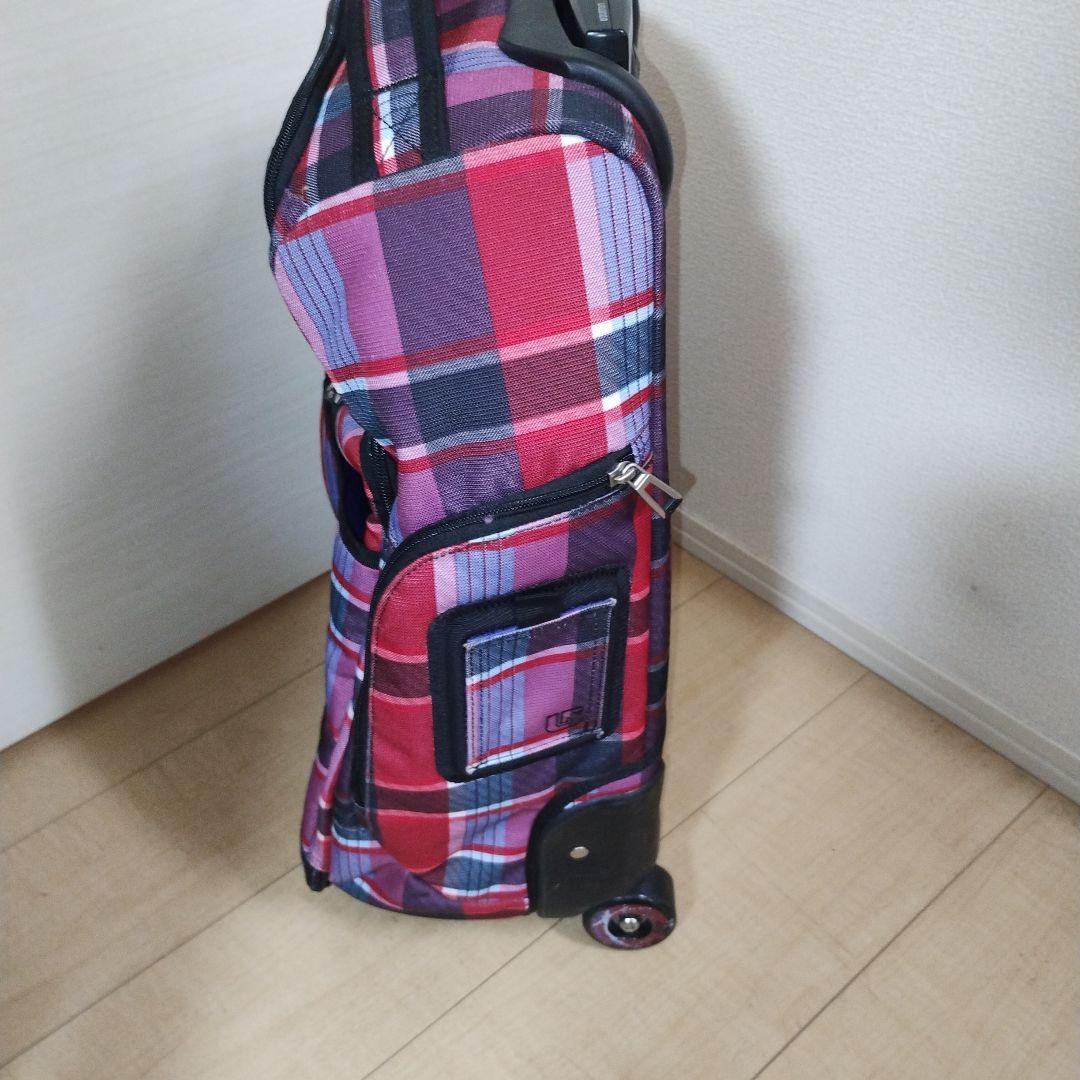 【美品】BURTON バートン キャリーバッグ チェック柄 マルチカラー 静音