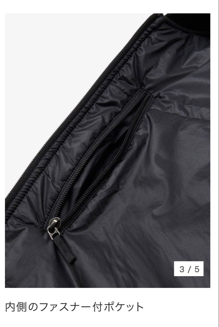 THE NORTH FACE インサレーションボンバージャケット ブラック L