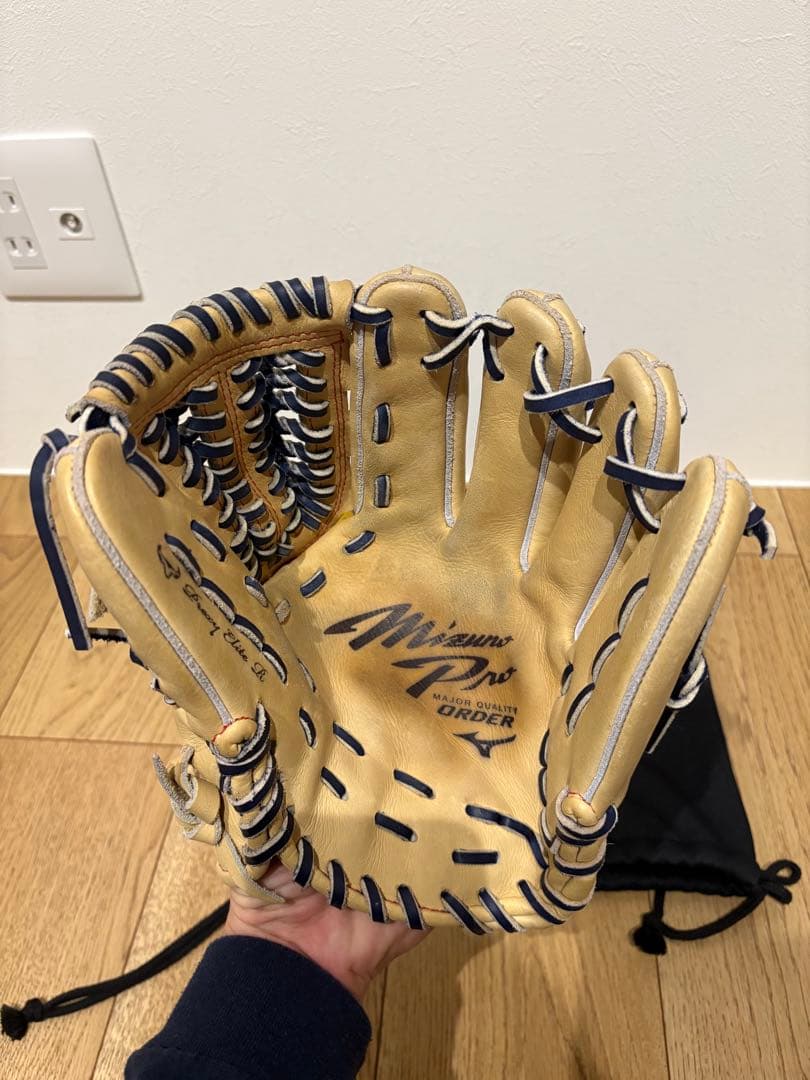 【新春価格】ミズノプロ　軟式　オーダー　内野手用