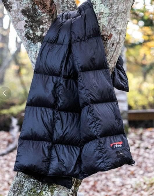 ナンガ nanga ekal 別注 ダウンブランケット 黒 ブラック 新品