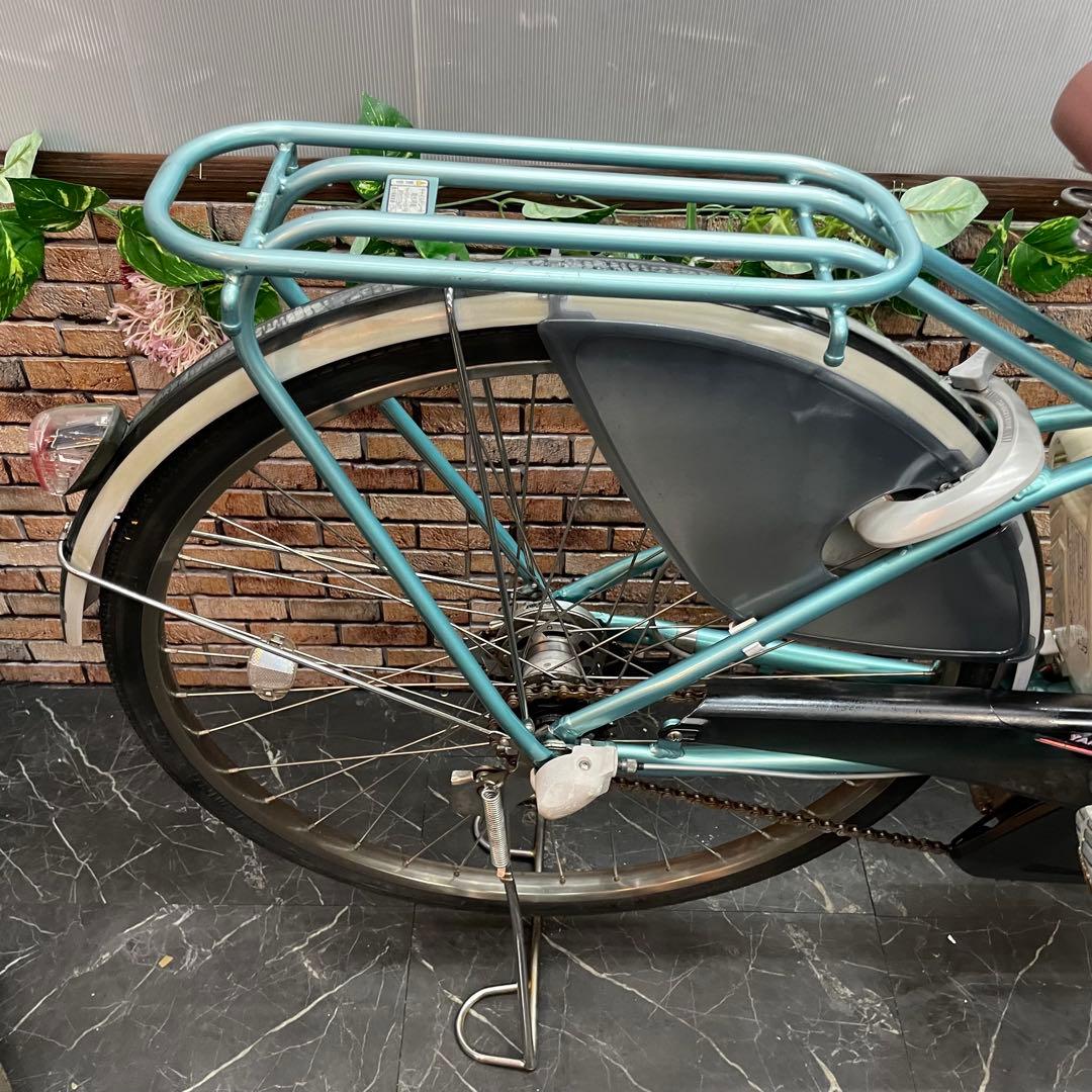 【9】電動自転車 ブリヂストン Assista ブルーグリーン系