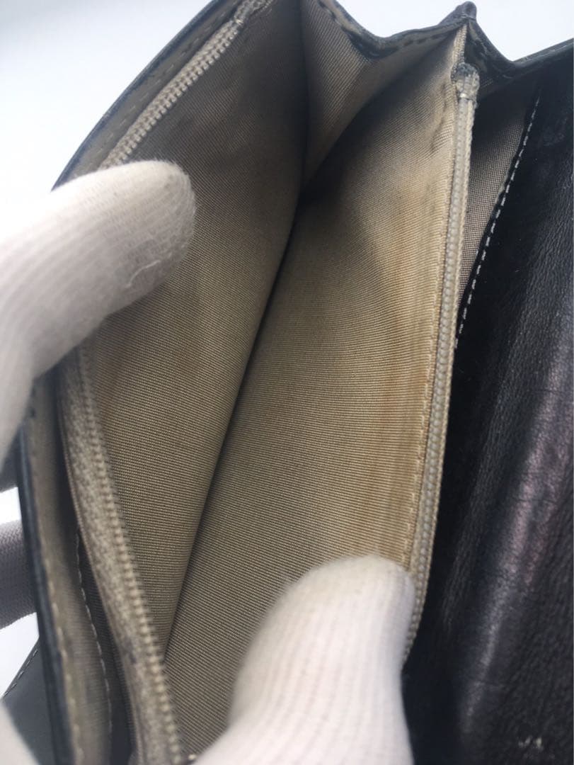 シャネル　CHANEL キャビアスキン　長財布