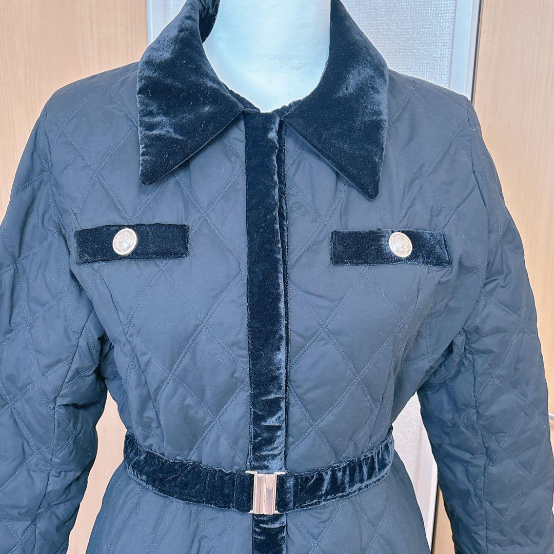 ジャケット・アウター Liora Long Quilted Down Coat