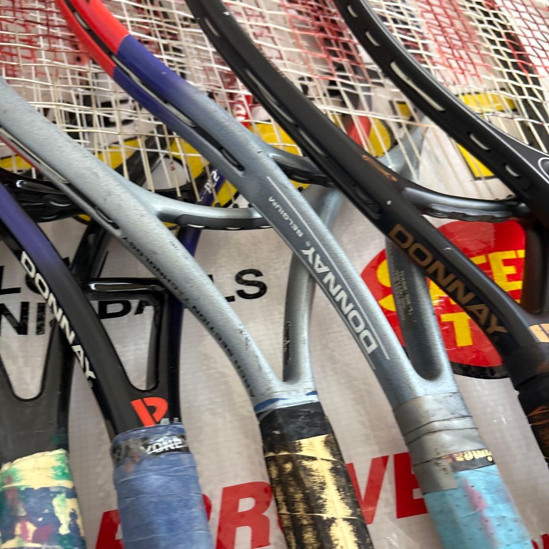 値下げ　DONNAY ドネー テニスラケット テニス　ビンテージ　まとめ売り