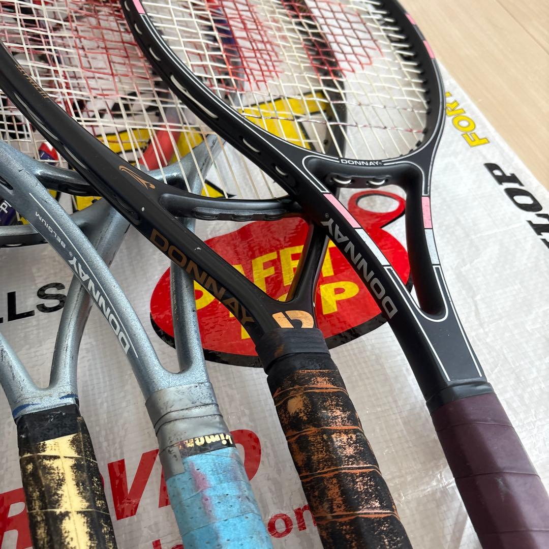 値下げ　DONNAY ドネー テニスラケット テニス　ビンテージ　まとめ売り