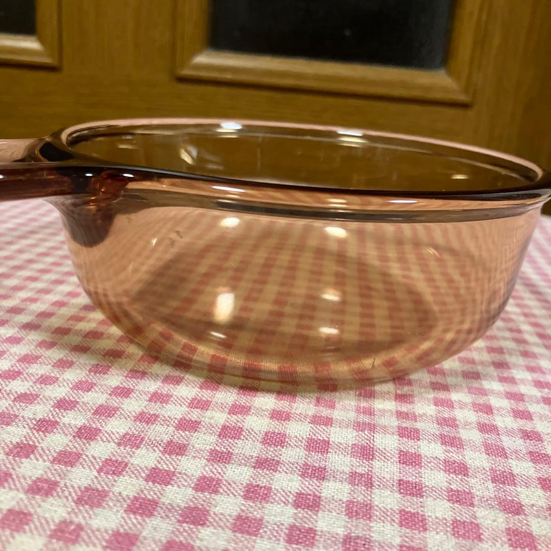 VISION ビジョン　超耐熱ガラス 小鍋4枚セット　グラタン皿　片手鍋？