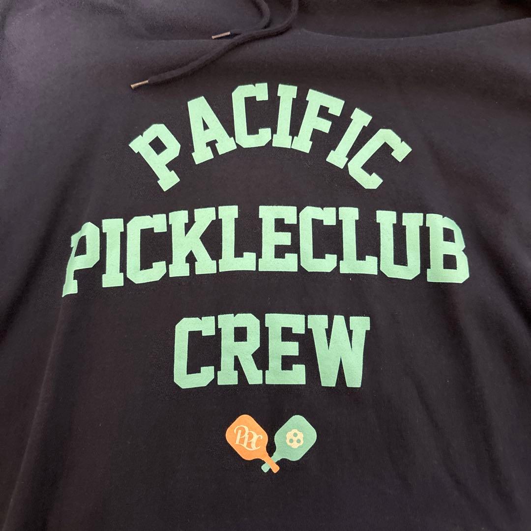 メンズウェア Pacific PICKLE CLUB COLLEGE LOGO HOODIE