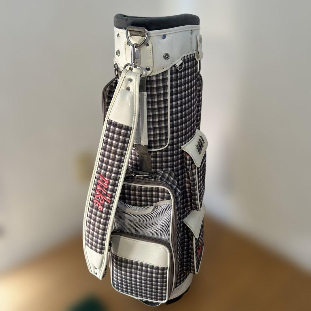 Nike チェック柄 ゴルフバッグ