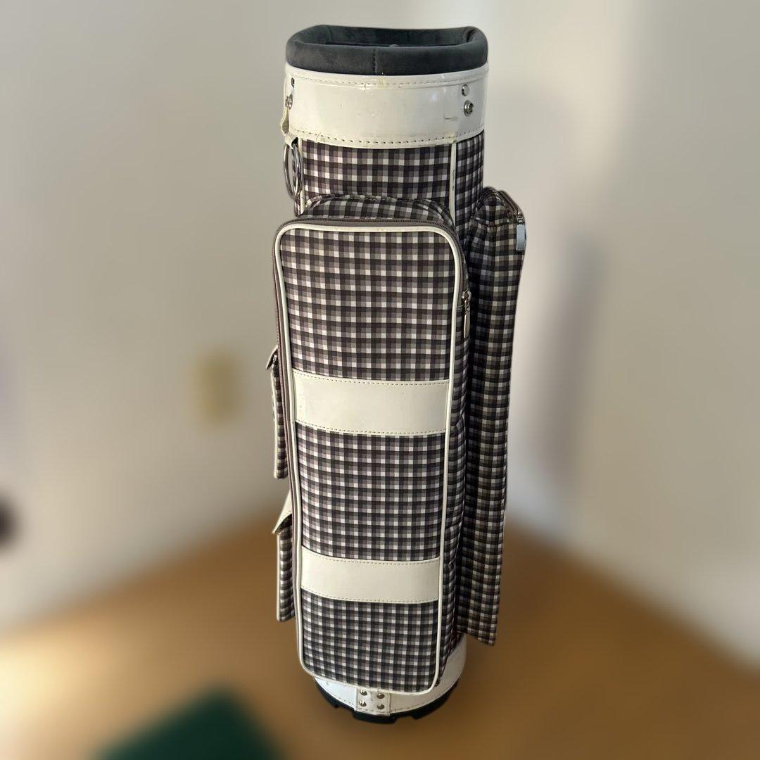 Nike チェック柄 ゴルフバッグ