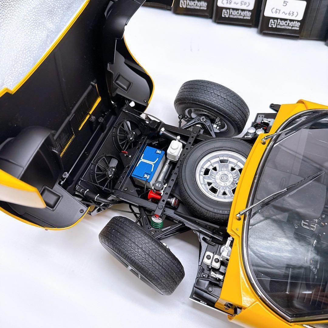 ユーワンさま　ランボルギーニ　ミウラ　１/8 完成品　ウレタンクリア塗装仕上げ