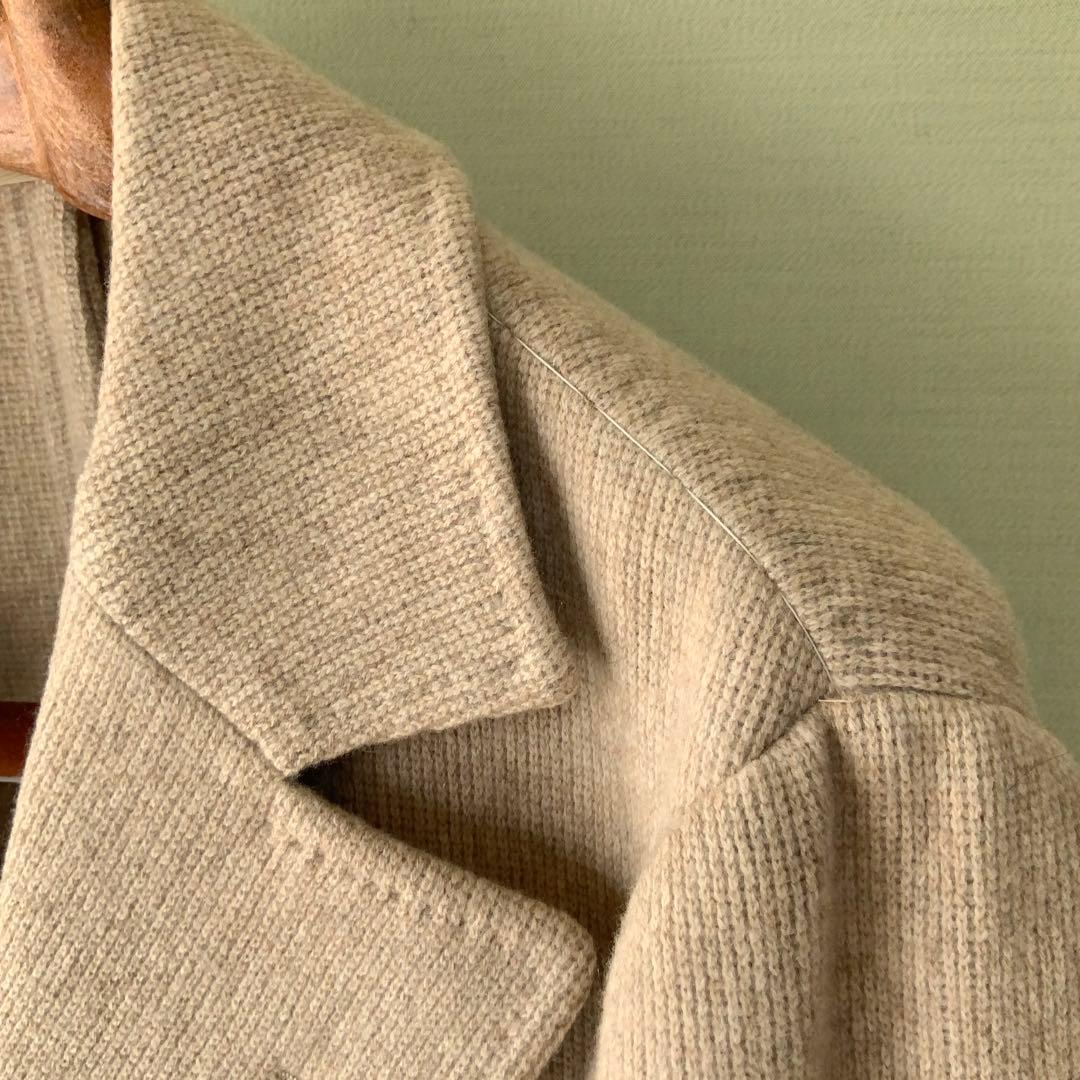 Brilla per il gustoダブルチェスターコート 46ウールカシミヤ