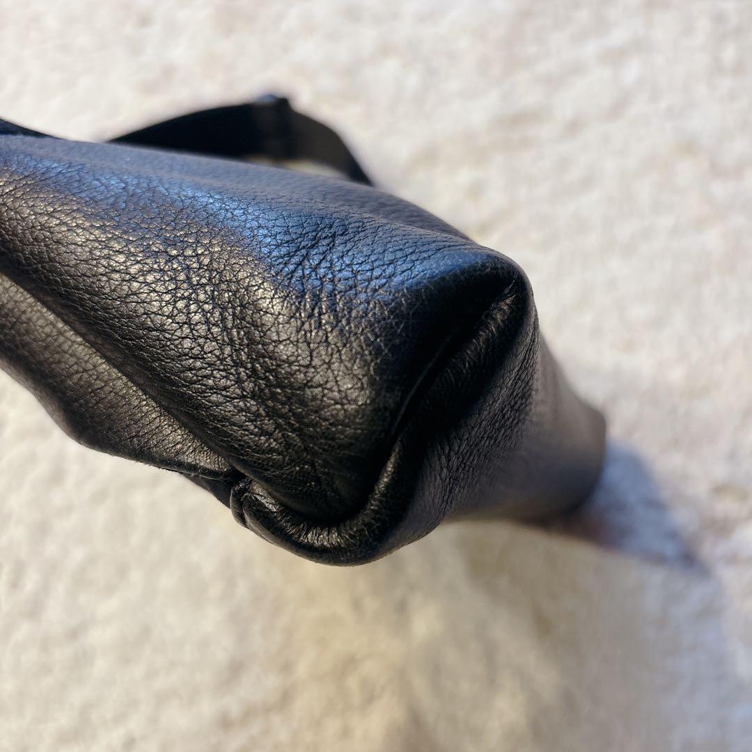 希少レア！廃番品PORTER RELAX ボディバッグ 本革 レザー×ナイロン