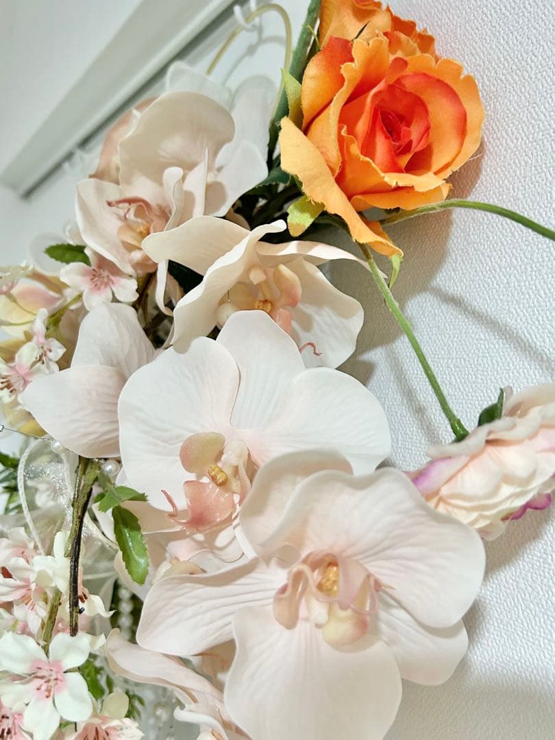 【専用】ウェディングブーケ　アーチ　ブートニア　セット