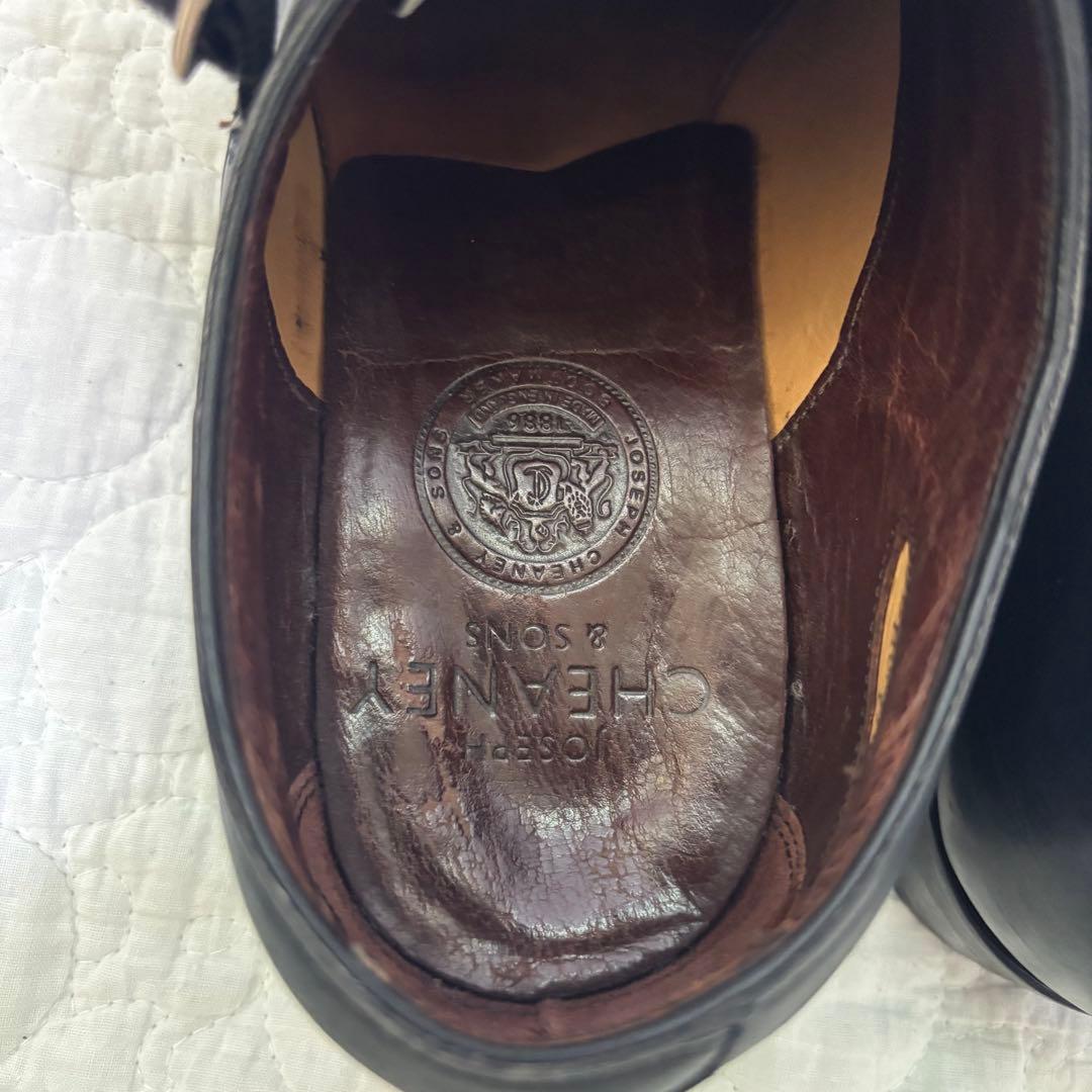 希少】JOSEPH CHEANEY ダブルモンク ブラック HOLYROOD - メルカリ