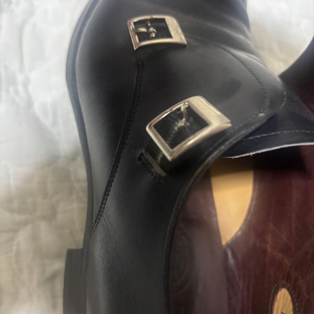 希少】JOSEPH CHEANEY ダブルモンク ブラック HOLYROOD - メルカリ