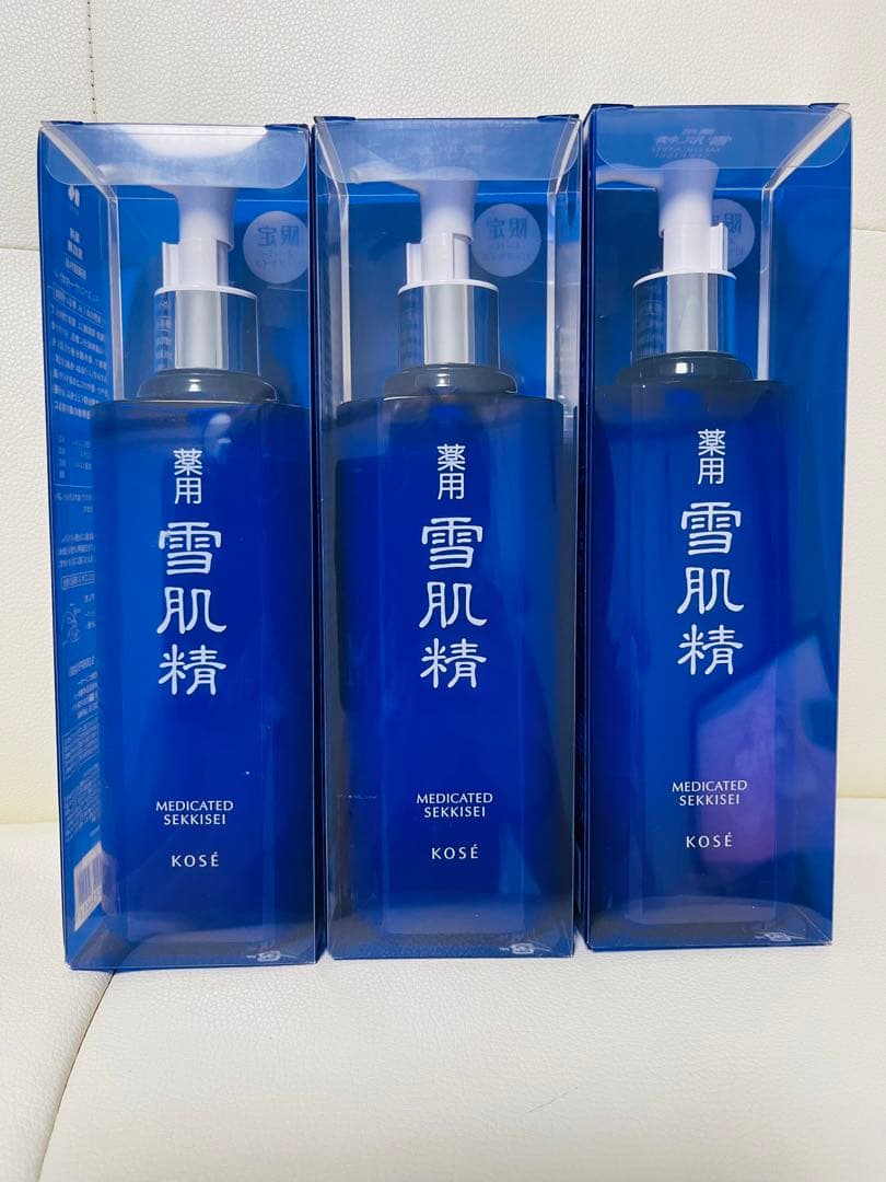 コーセー セッキセイ 雪肌精 ディスペンサー付き化粧水 500ml×3本激安特価