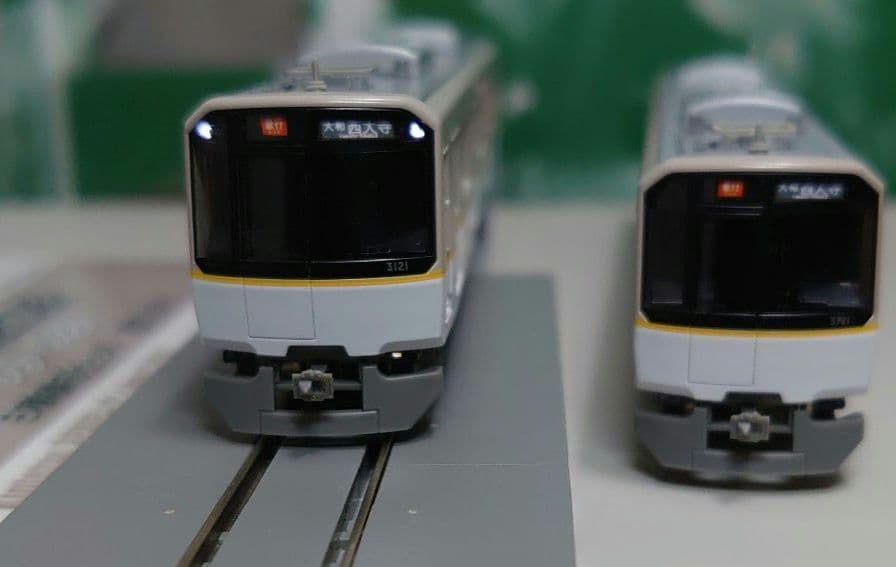 フルカラー幕 シングルアーム加工 近鉄 3220系 急行点灯 グリーン