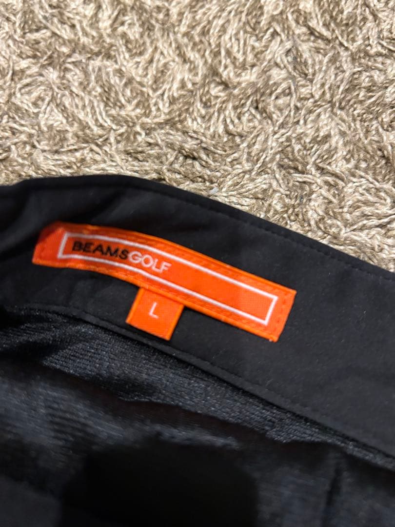 【美品】BEAMS GOLF ダウンパンツ BLACK Lサイズ