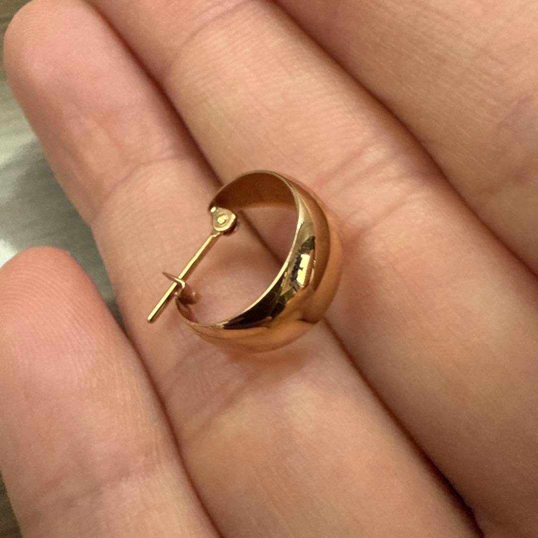 ヴァンドーム青山　ピンクゴールドピアス