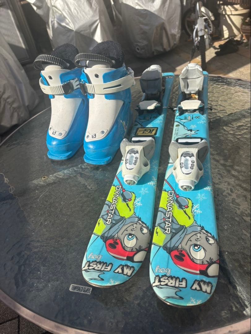 #子供用#幼児用#スキーセット#Dynastar板#Salomonブーツ