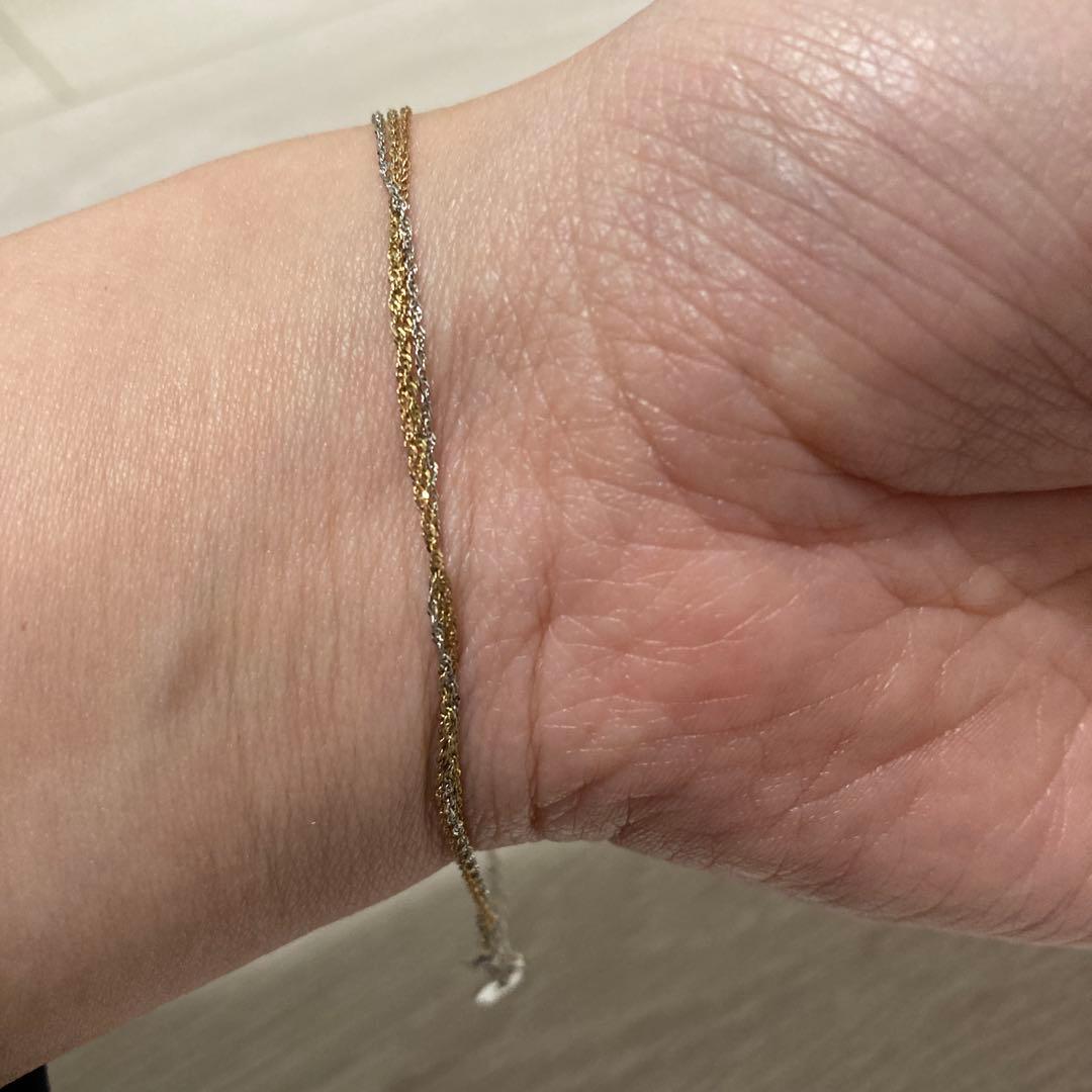 金　& シルバー　ブレスレット