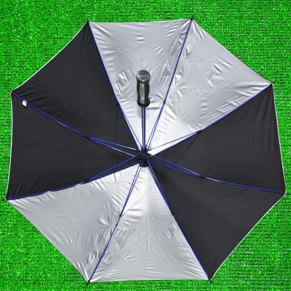 St ANDREWS/セントアンドリュース ゴルフ傘【シルバー/ブラック】新品！