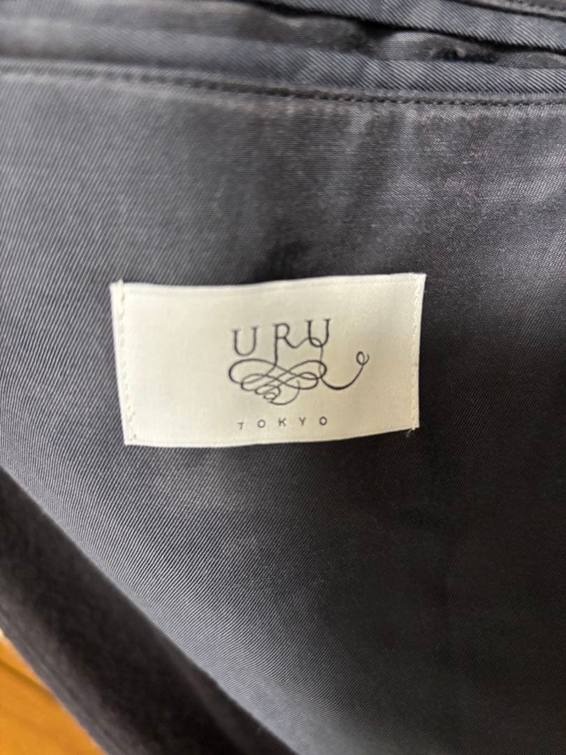 URU(ウル)/HOODED COAT/Charcoal