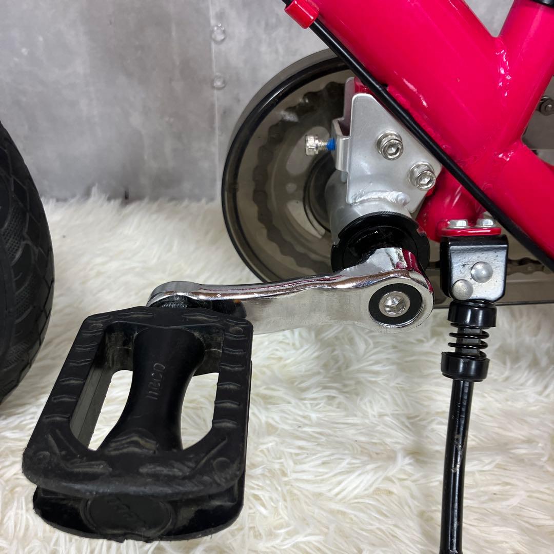 【美品】へんしんバイク2 12インチ ピンク スタンド付