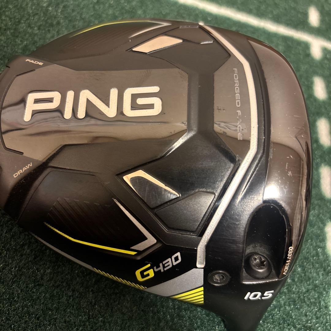 PING G430 MAX HLドライバー 10.5度 ヘッドのみ