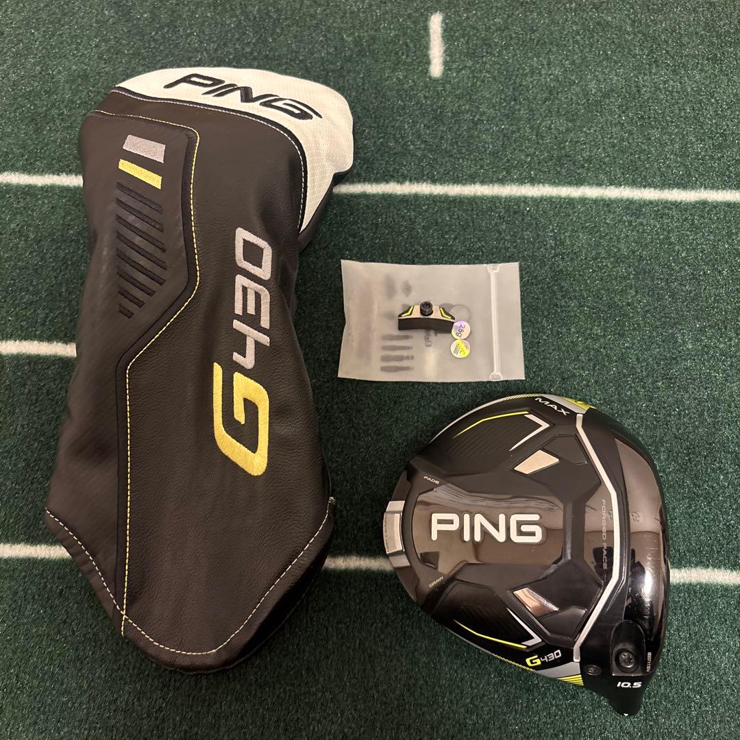 PING G430 MAX HLドライバー 10.5度 ヘッドのみ