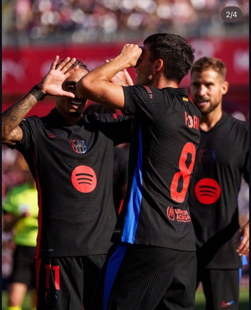 ウェア FC Barucelona 24/25 2nd kit pedri