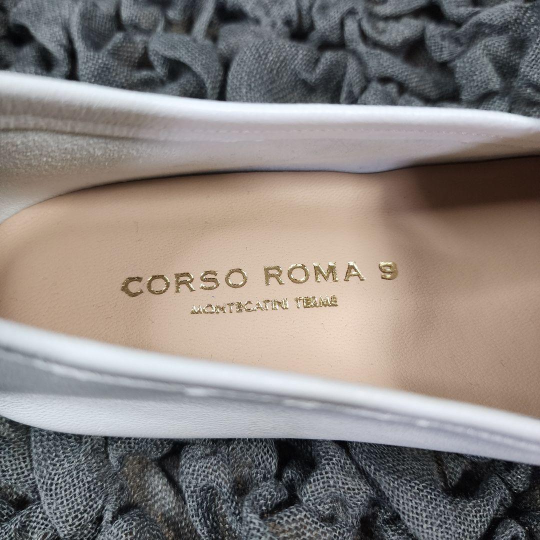 未使用 コルソローマ ノーヴェ ローファー スクエアトウフラットソフトシューズ