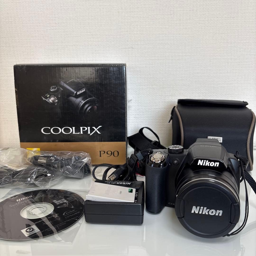【動作確認済み】Nikon COOLPIX P90 デジタルカメラ　光学24倍