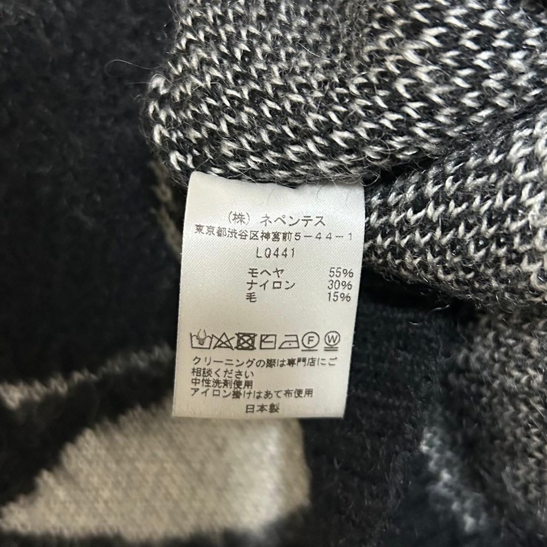 END. NEEDLES BLACK JACK モヘアカーディガン S 22aw - トップスお 得