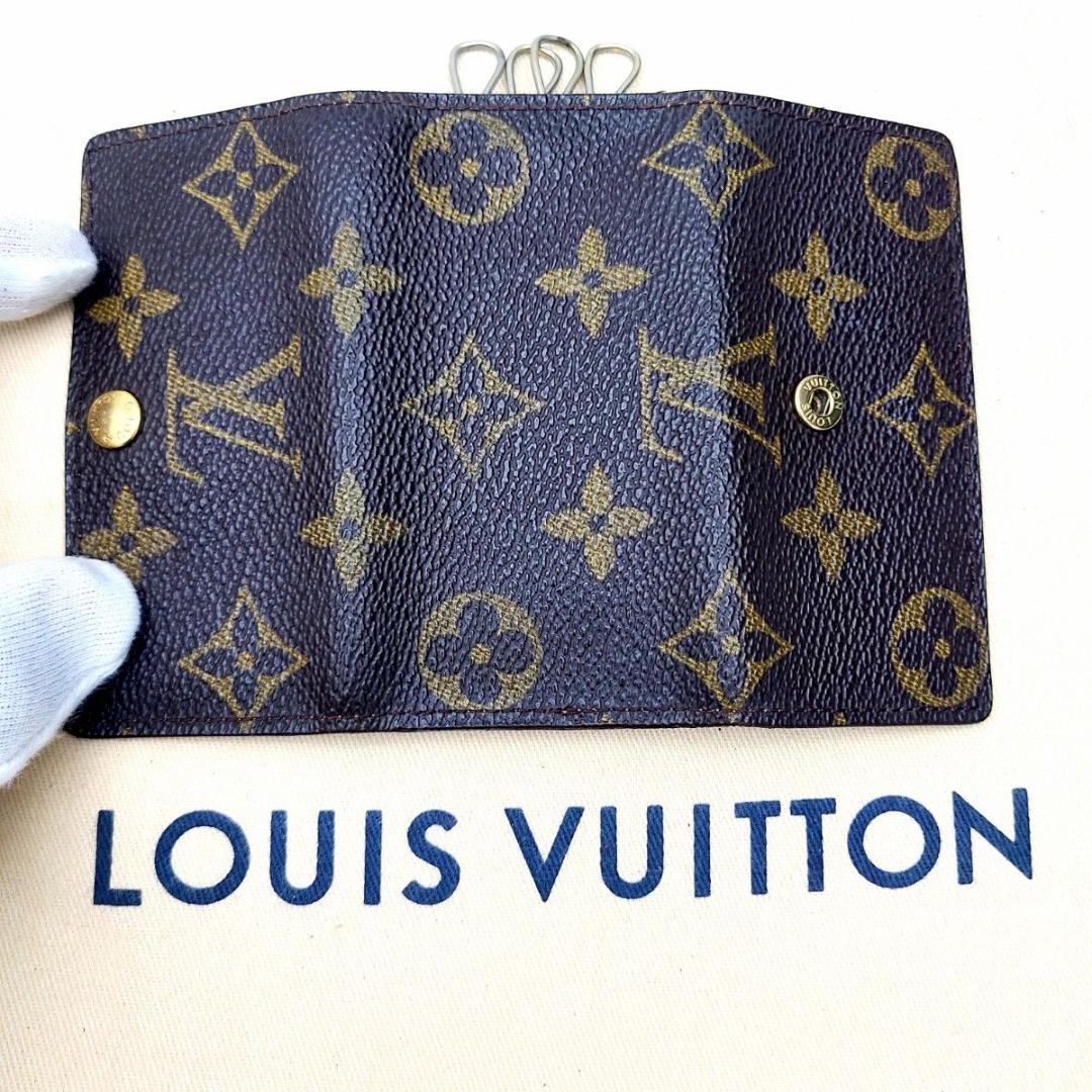 美品 ルイヴィトン モノグラム ミュルティクレ4 キーケース M69517 鍵