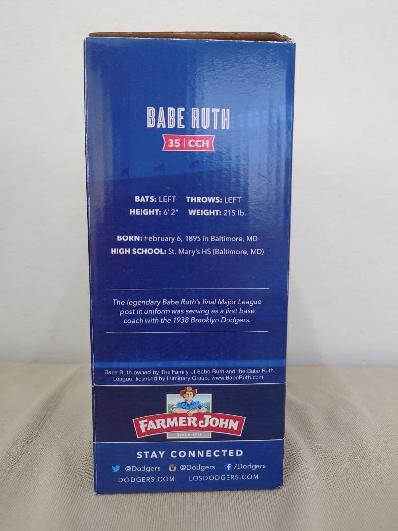 ★貴重品★　ドジャース　ベーブルース 大谷翔平 ボブルヘッド