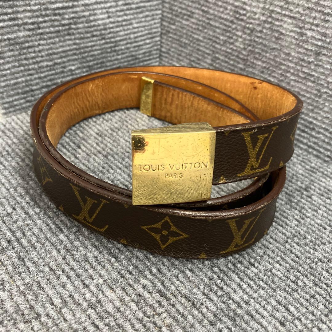 LOUIS VUITTON　ベルト　サンチュール・キャレ　モノグラム　4403