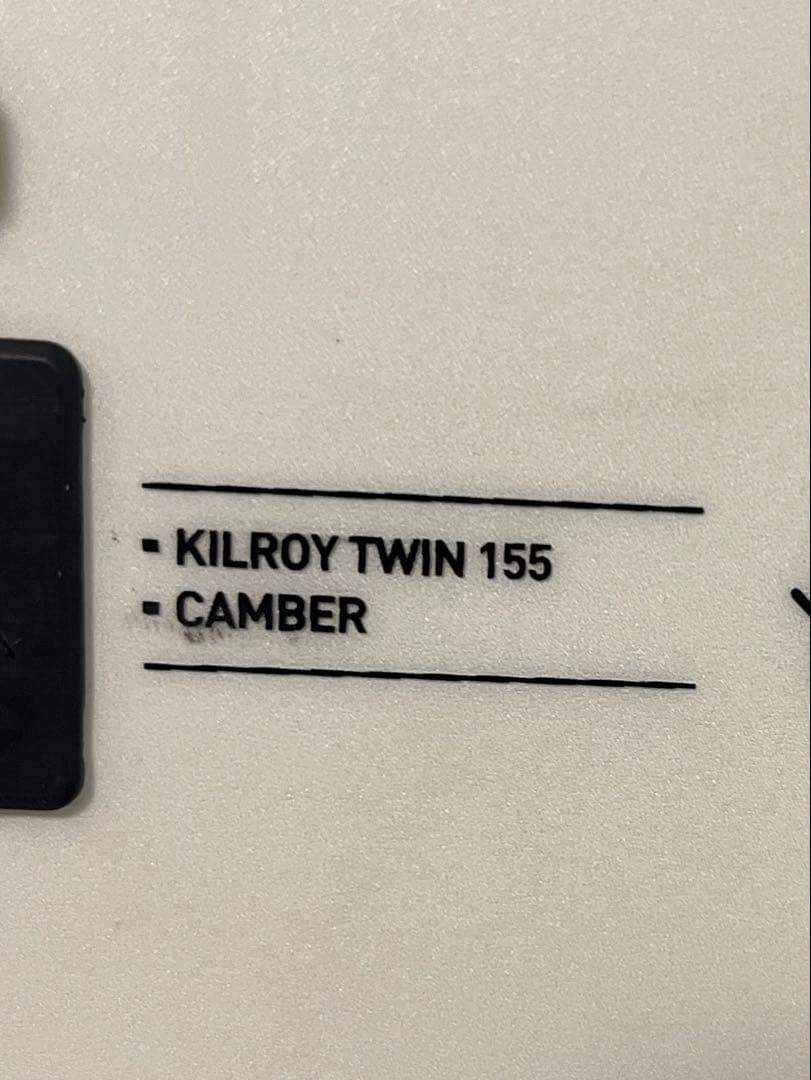 スノーボード Burton kilroy 155cm