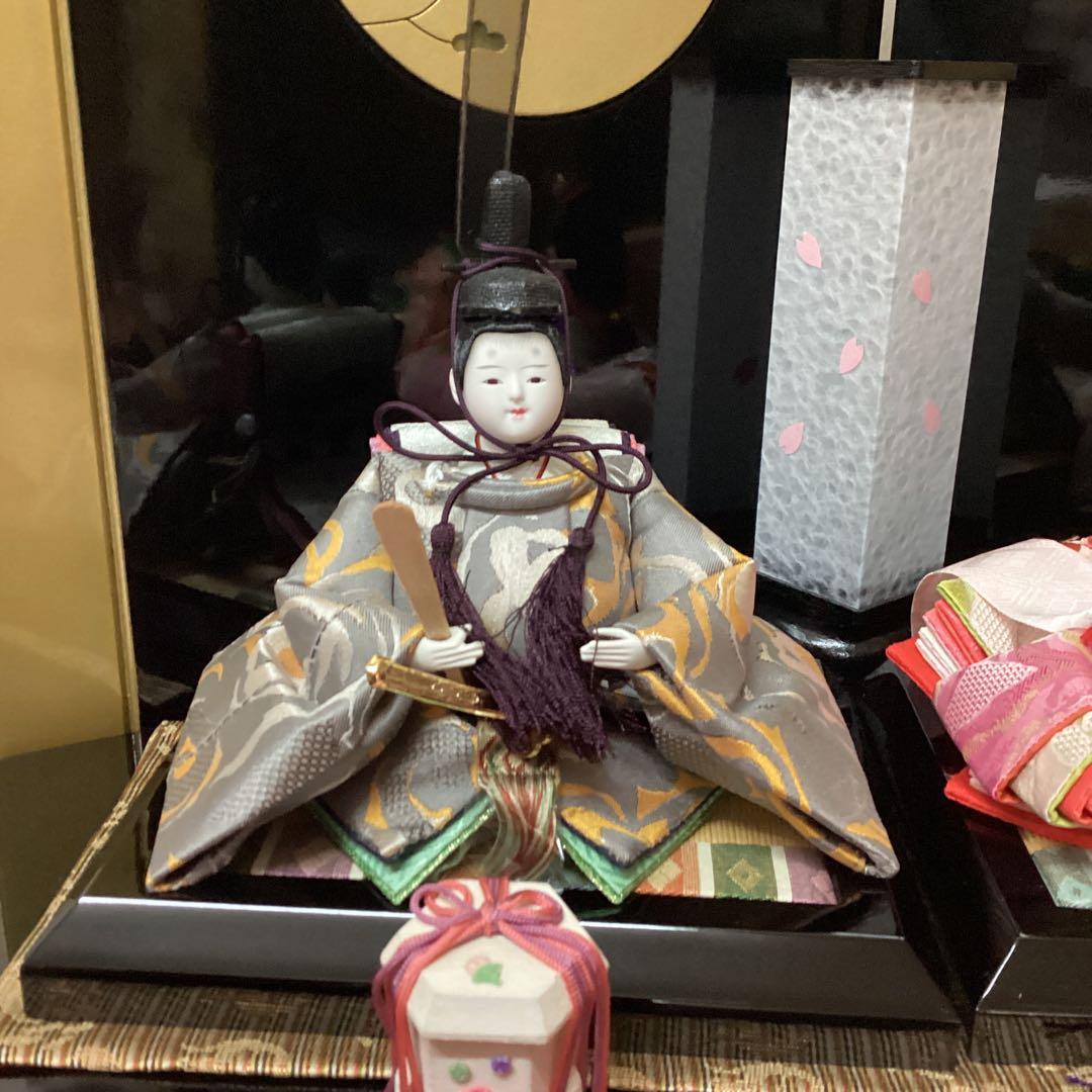 雛人形　五人飾り　雛匠東玉　中古品