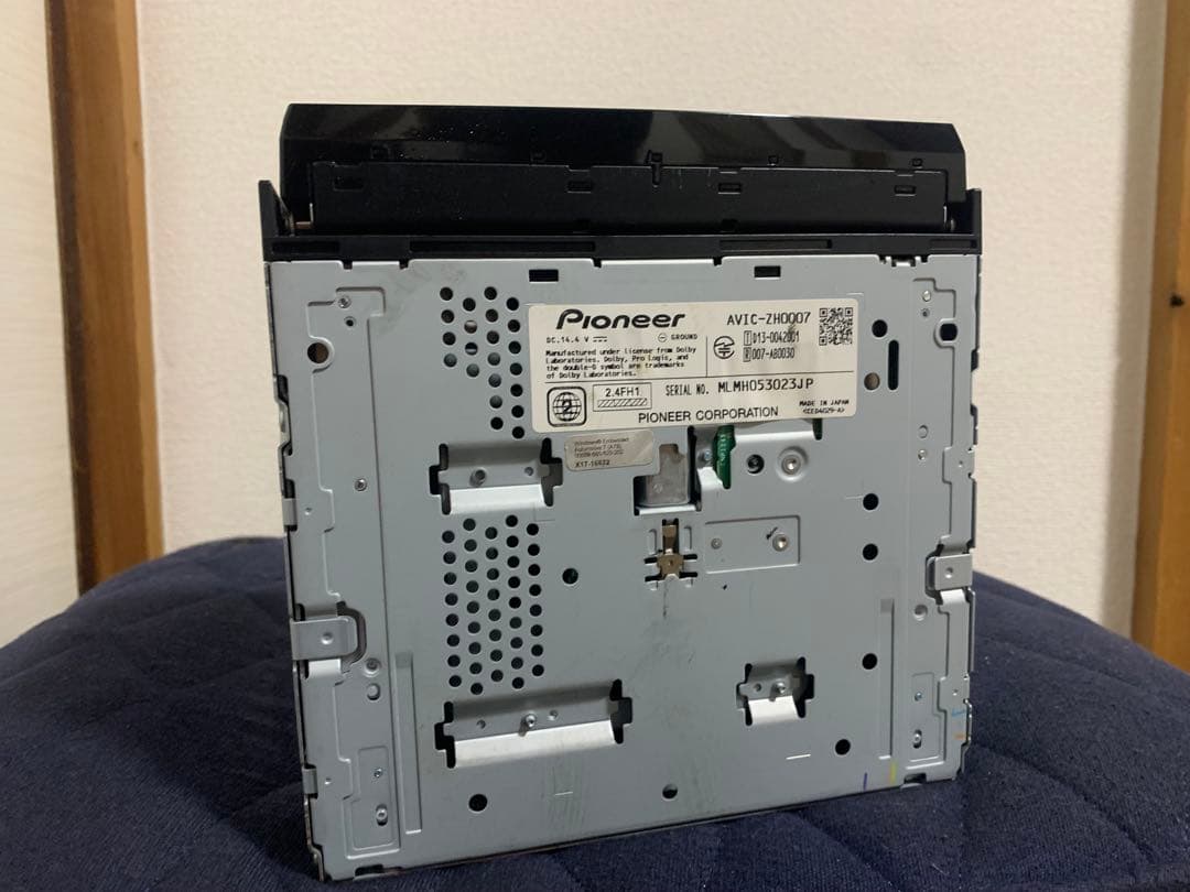 carrozzeria AVIC-ZH0007 地図データ2018年版