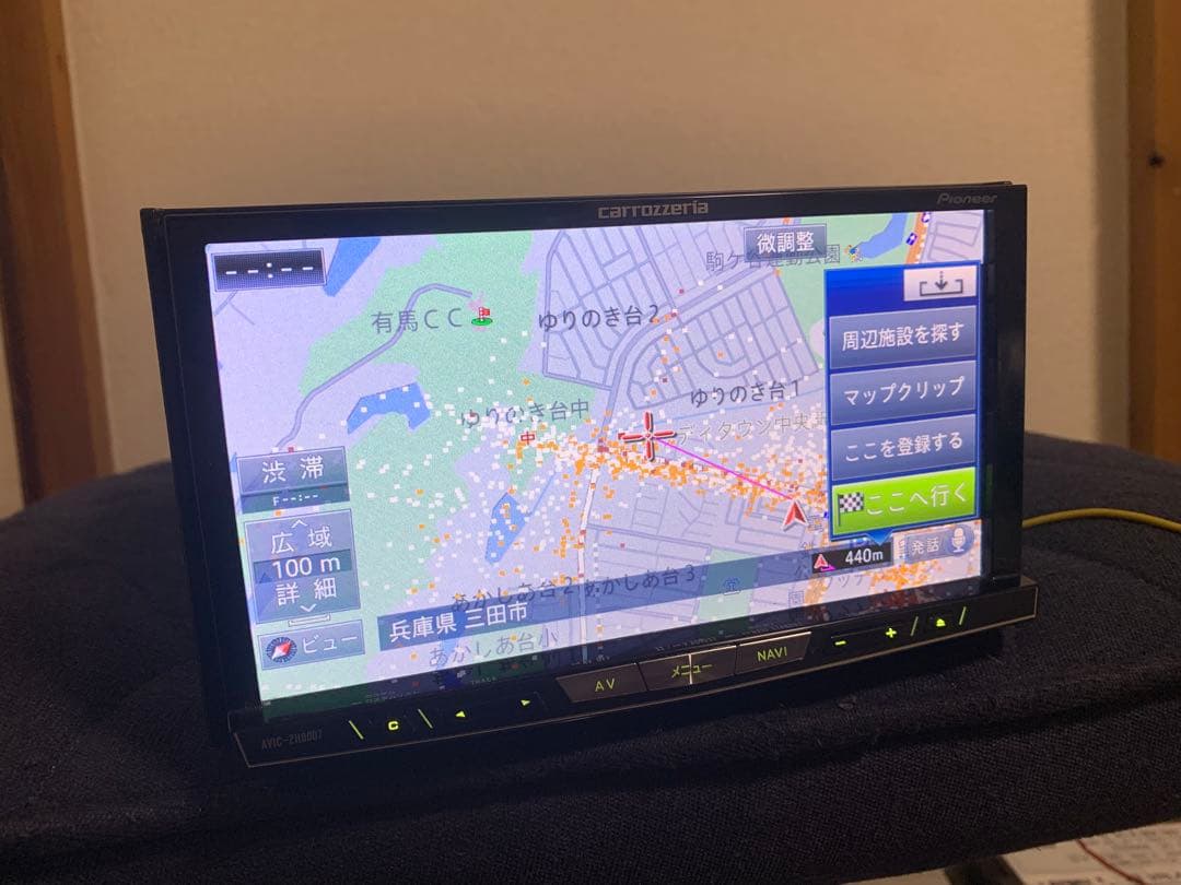 carrozzeria AVIC-ZH0007 地図データ2018年版