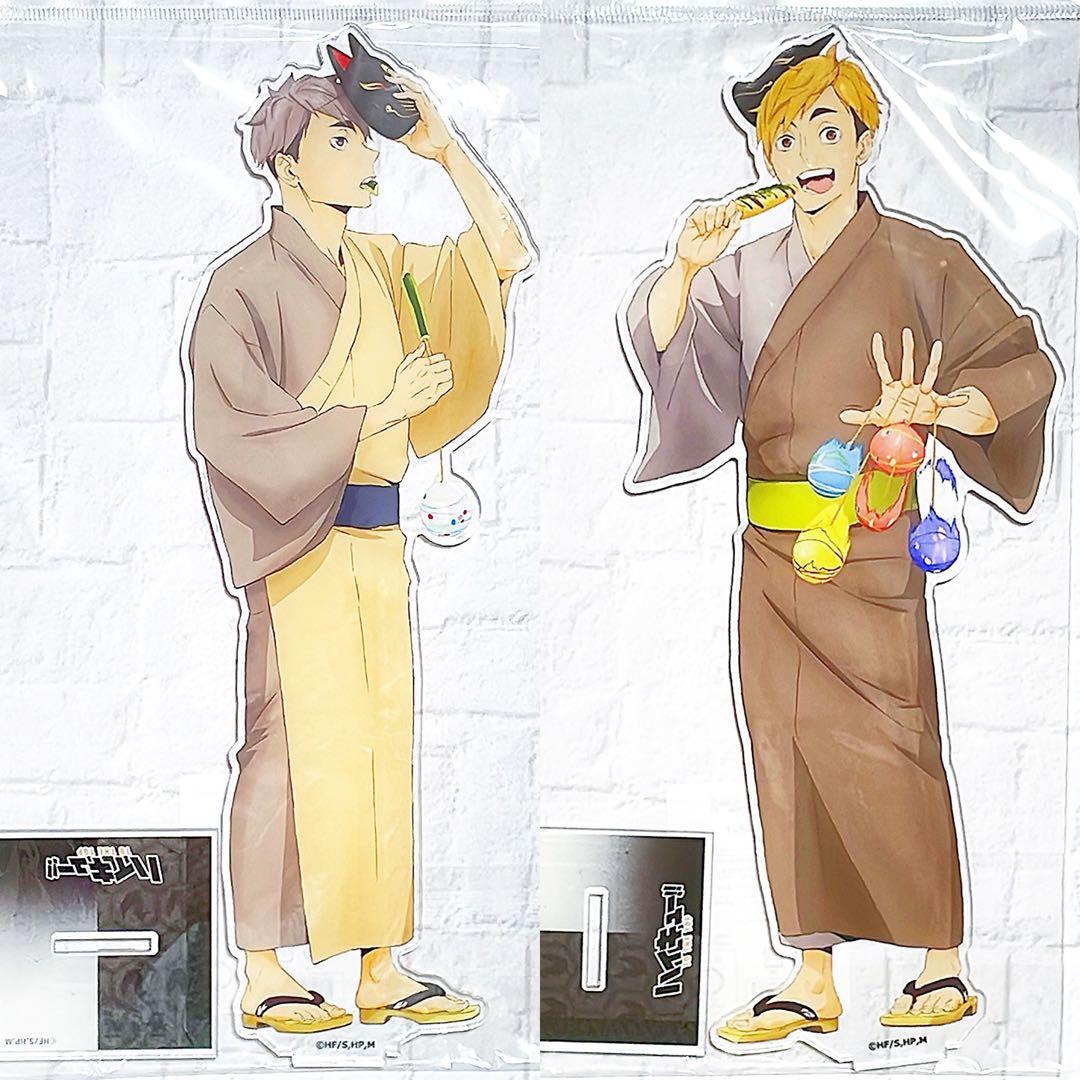 希少品】 ハイキュー 特大 Big アクリルスタンド 宮治 宮侑 稲荷崎