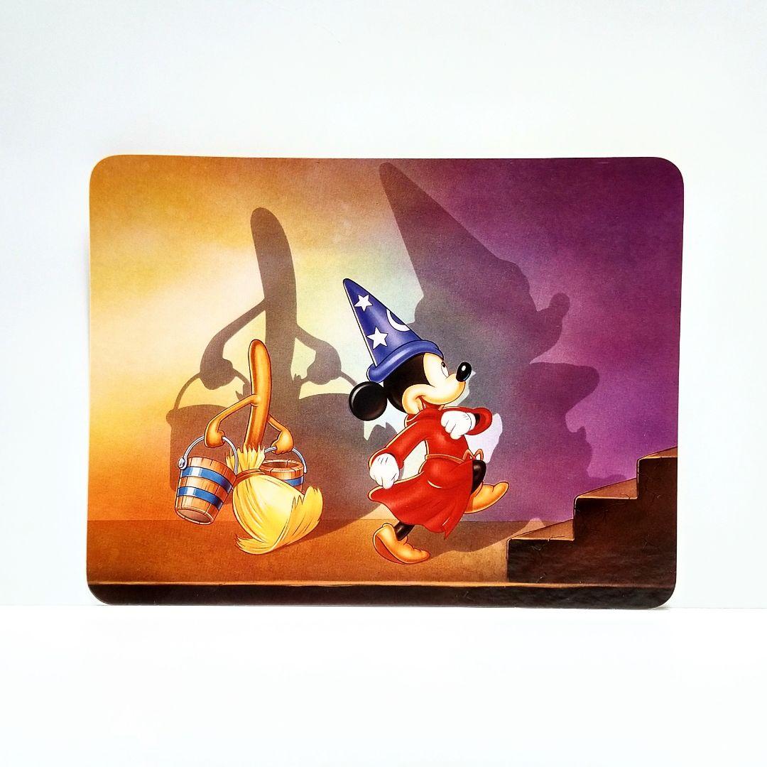 新品・未使用】ミッキーと魔法のほうき ポストカード アメリカ レトロ