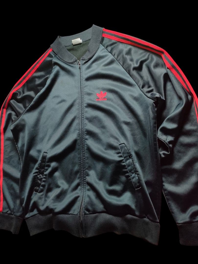 専用　adidas ATP トラックジャケット　ブラック　 赤　USA製